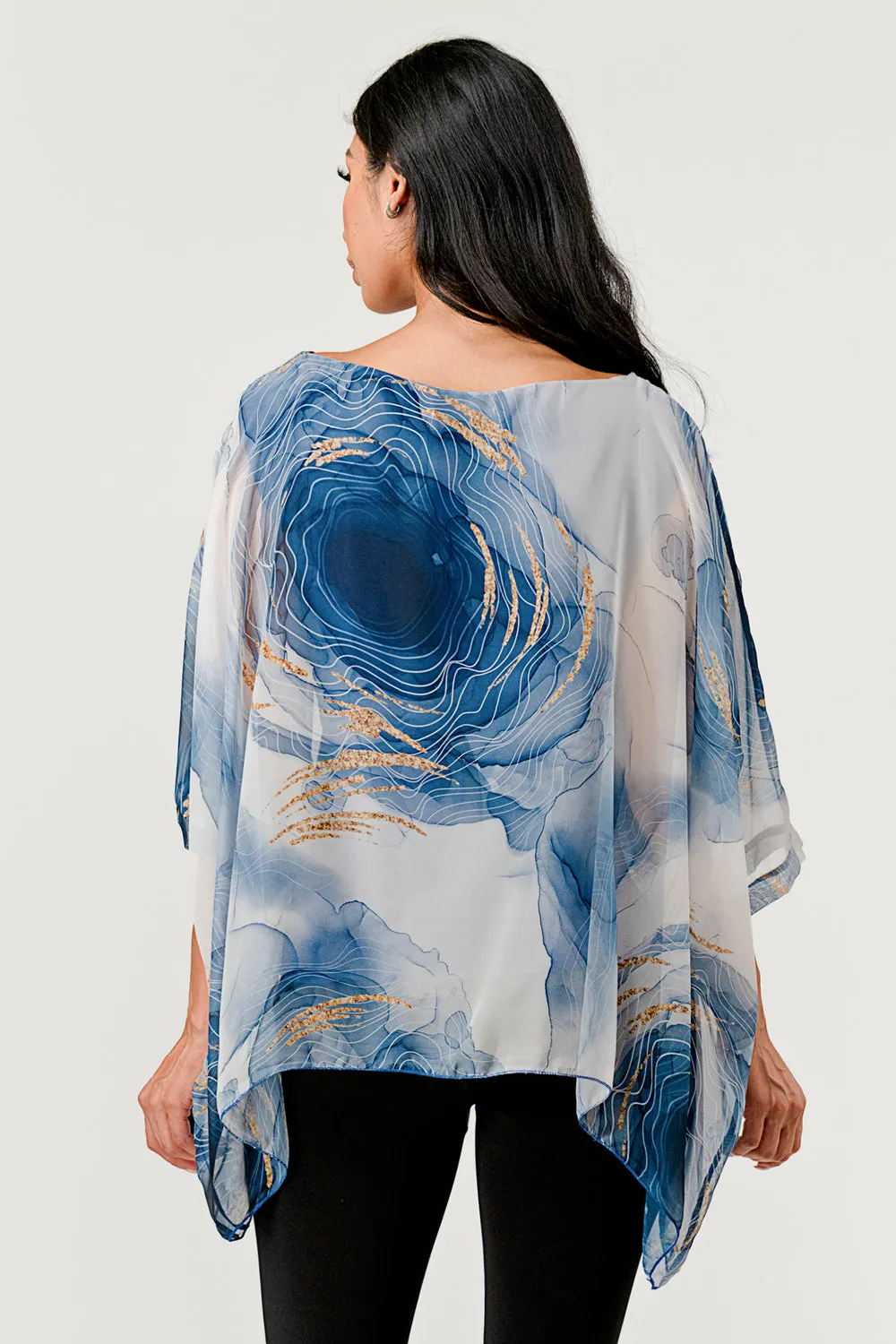 Raw Moda Italian Abstract Fodera Top