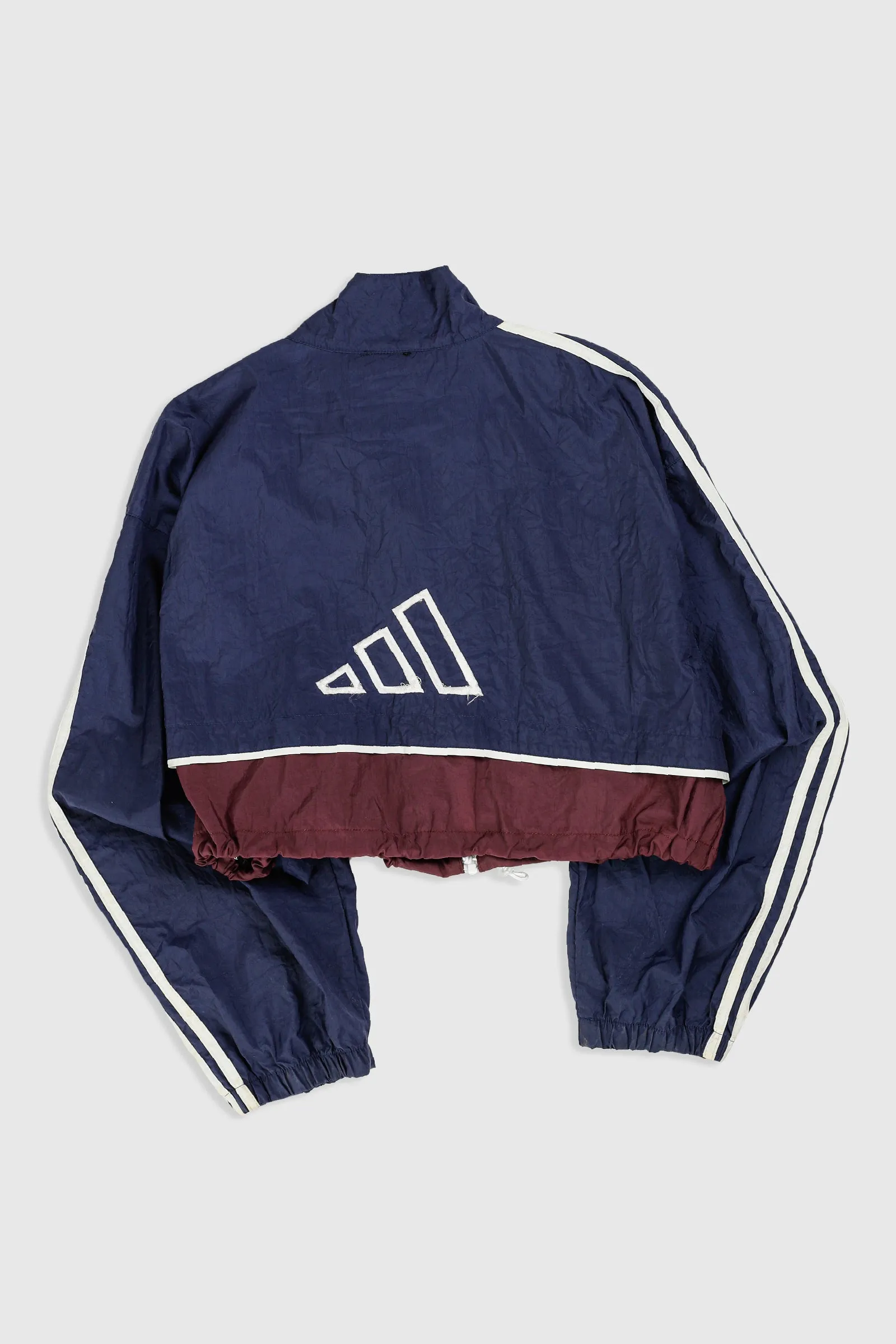 Rework Adidas Crop Windbreaker - XL