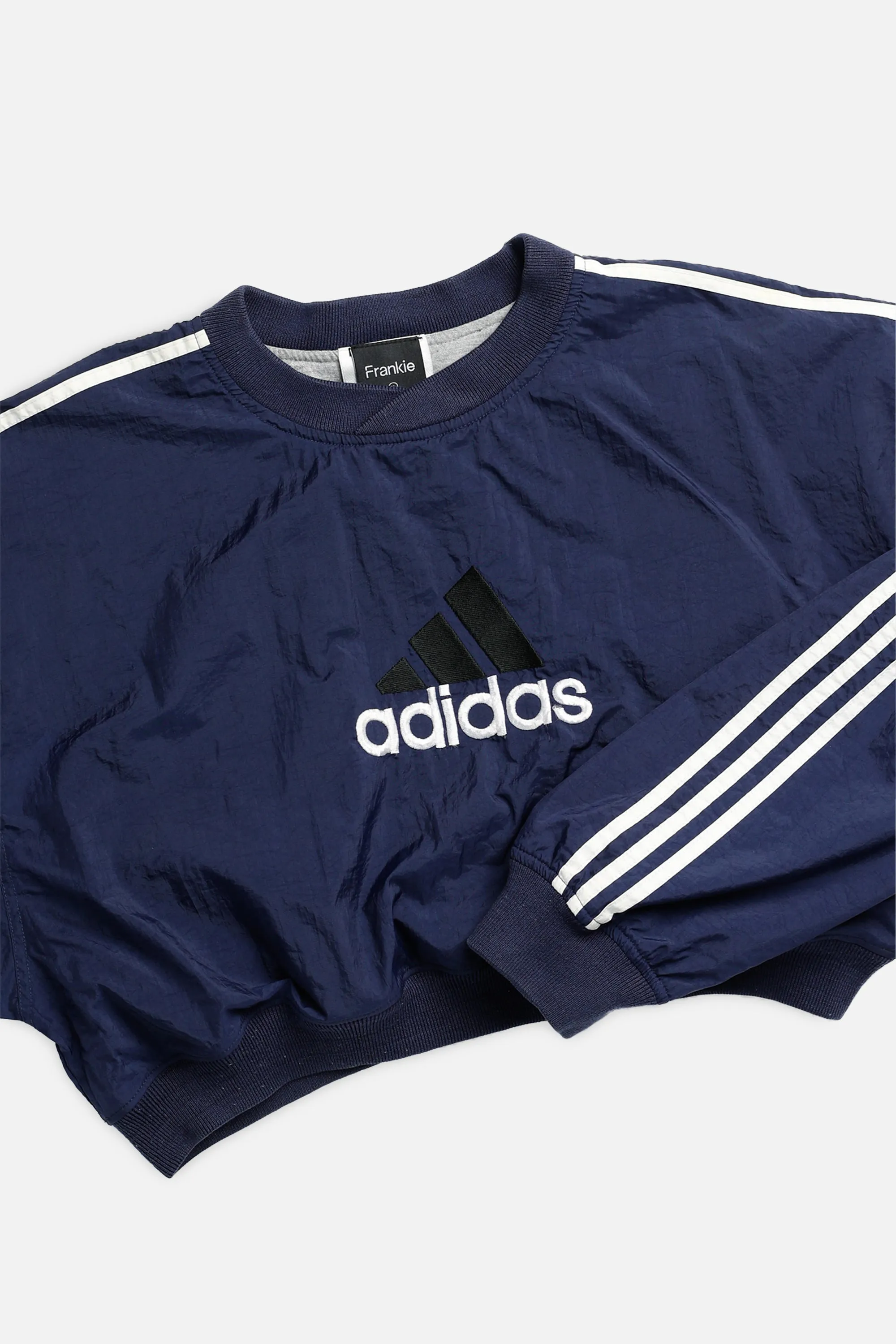 Rework Adidas Crop Windbreaker - XL