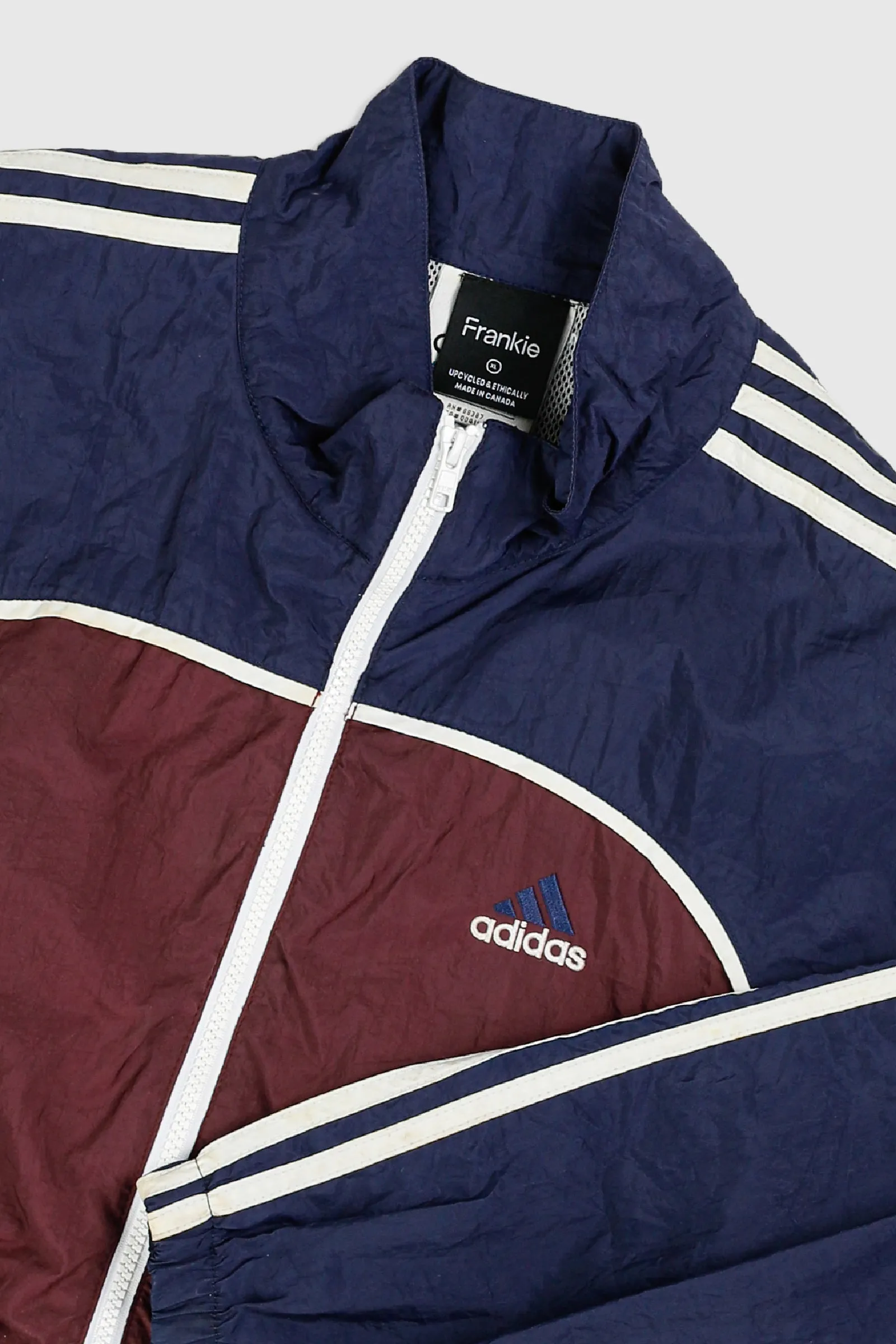 Rework Adidas Crop Windbreaker - XL