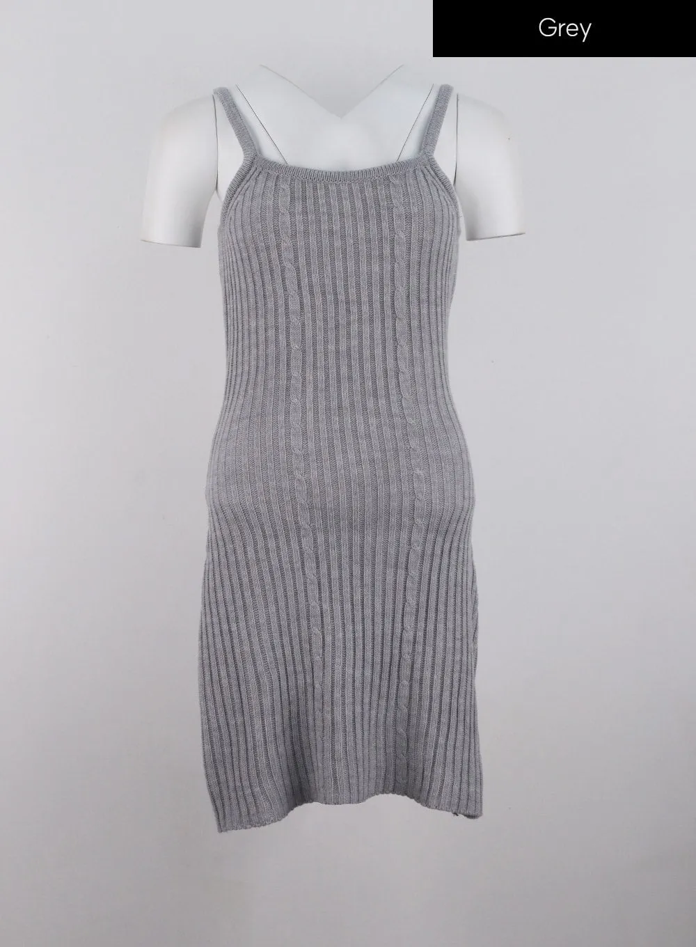 Ribbed Sleeveless Mini Dress IG311