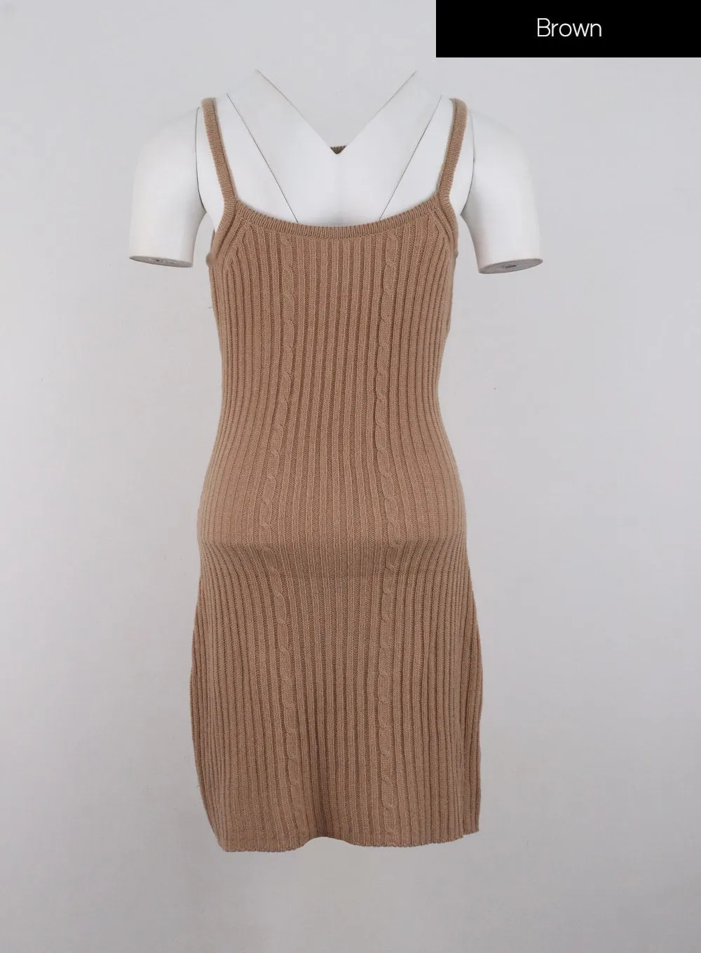 Ribbed Sleeveless Mini Dress IG311