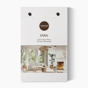 Sarai Polyester Cotton Sample Booklet 6 Colors