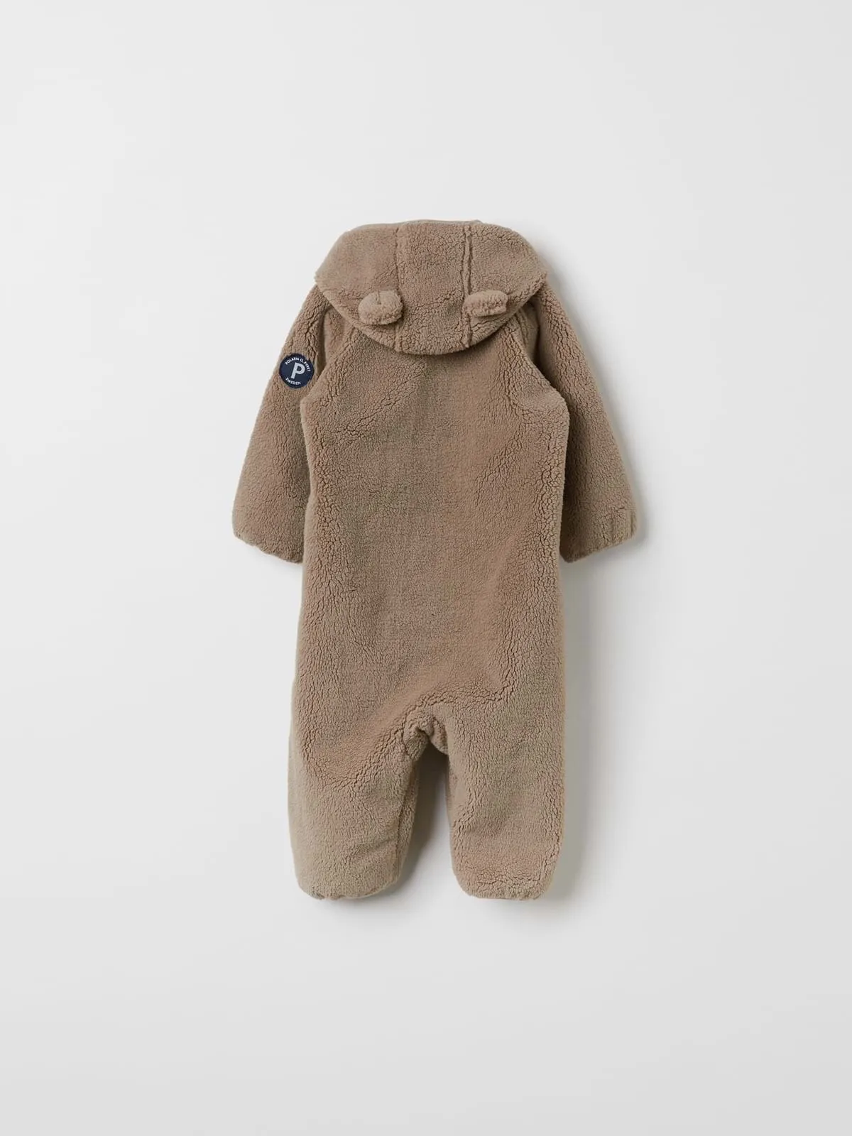 Sherpa Fleece Baby Pramsuit