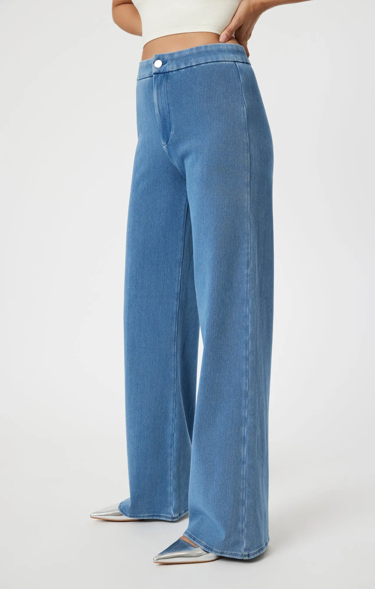 SHERRY WIDE LEG IN LIGHT BLUE MOVE