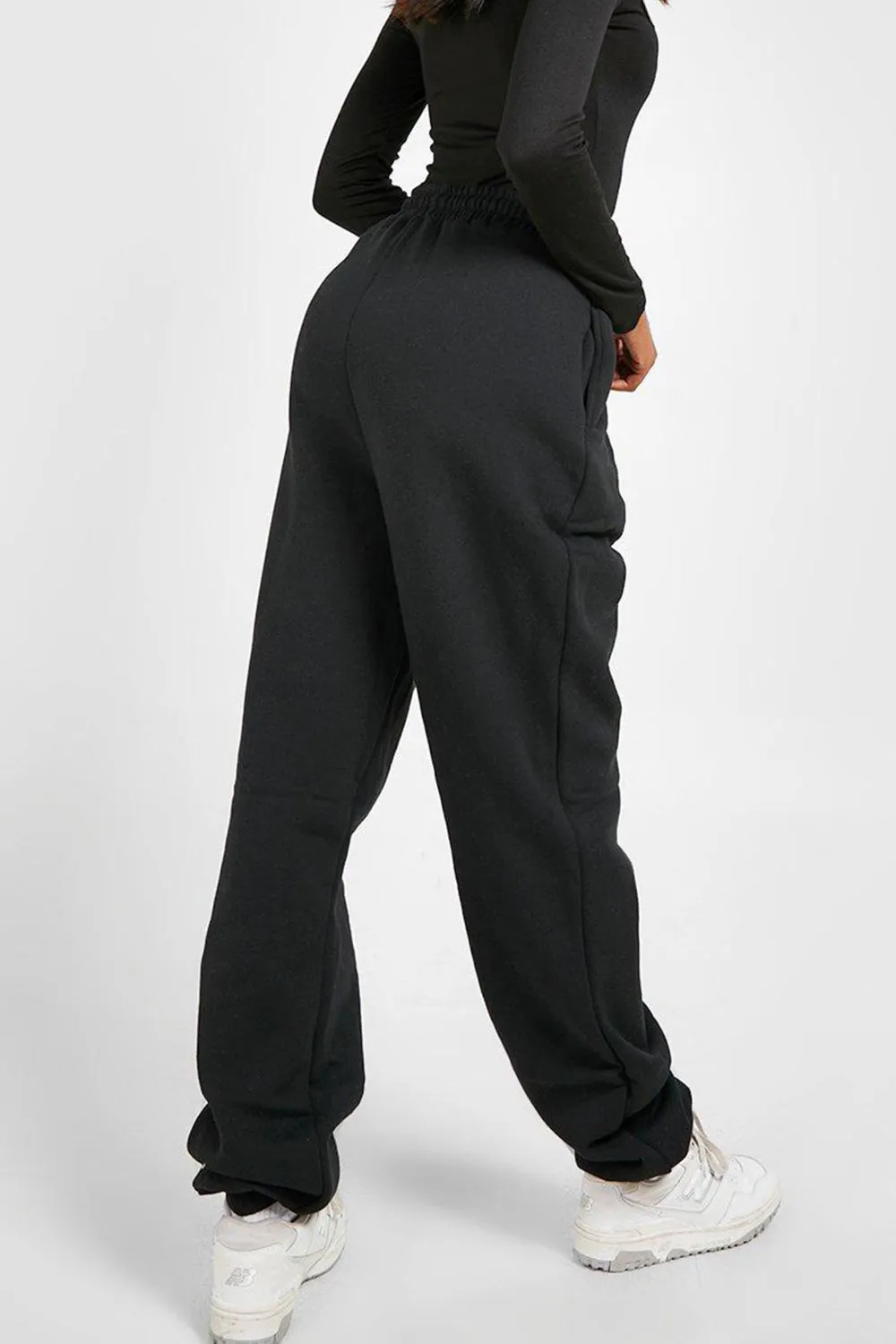 Simply Love Simply Love Full Size Drawstring FEELING Graphic Long Sweatpants