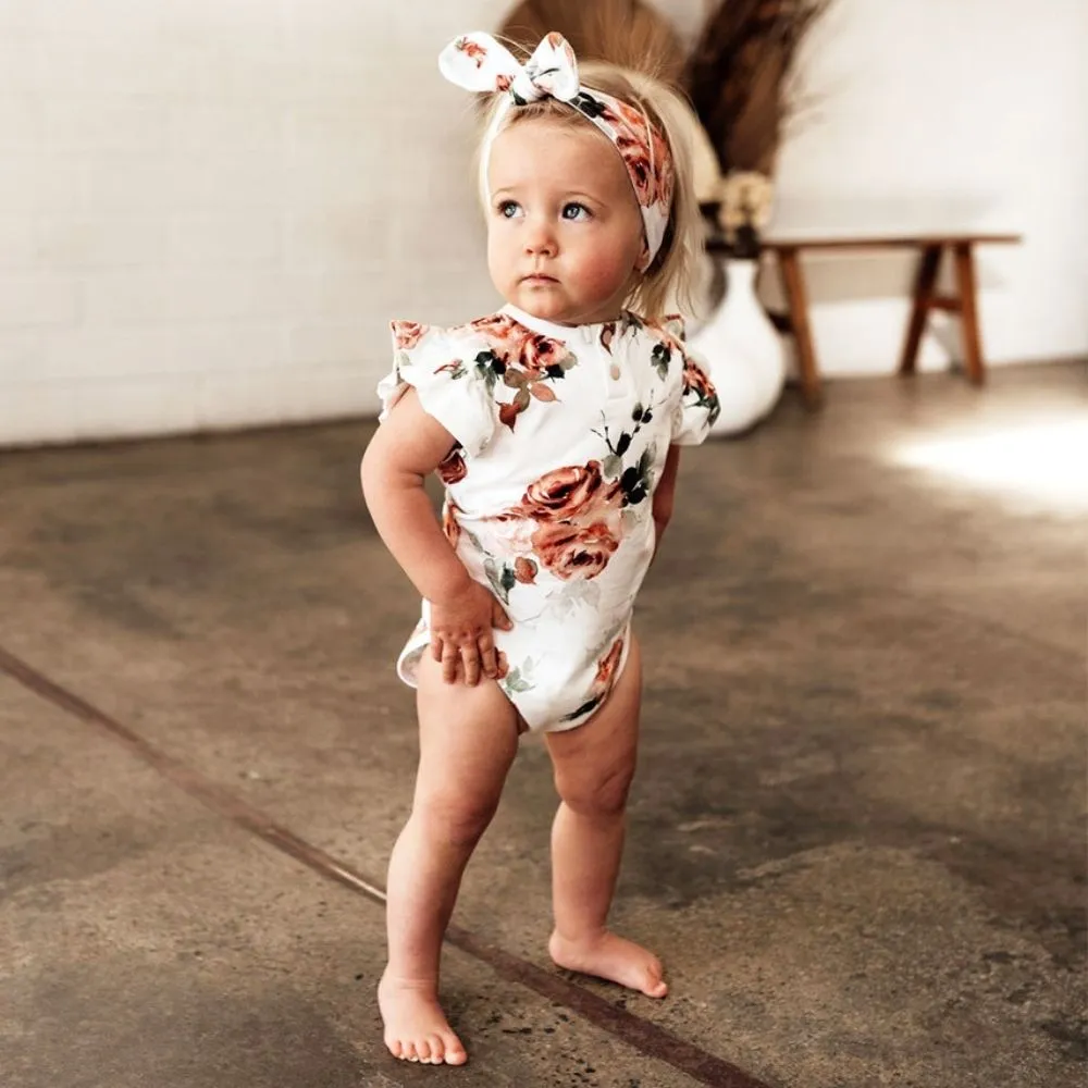 Snuggle Hunny Kids Short-Sleeved Bodysuit