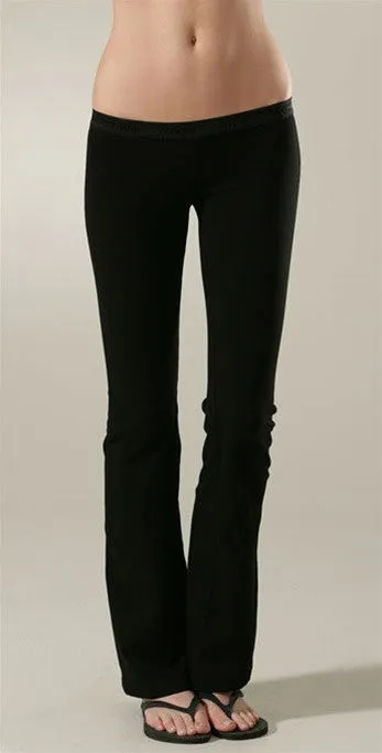 So Low Solid Foxy Flare Leggings Black