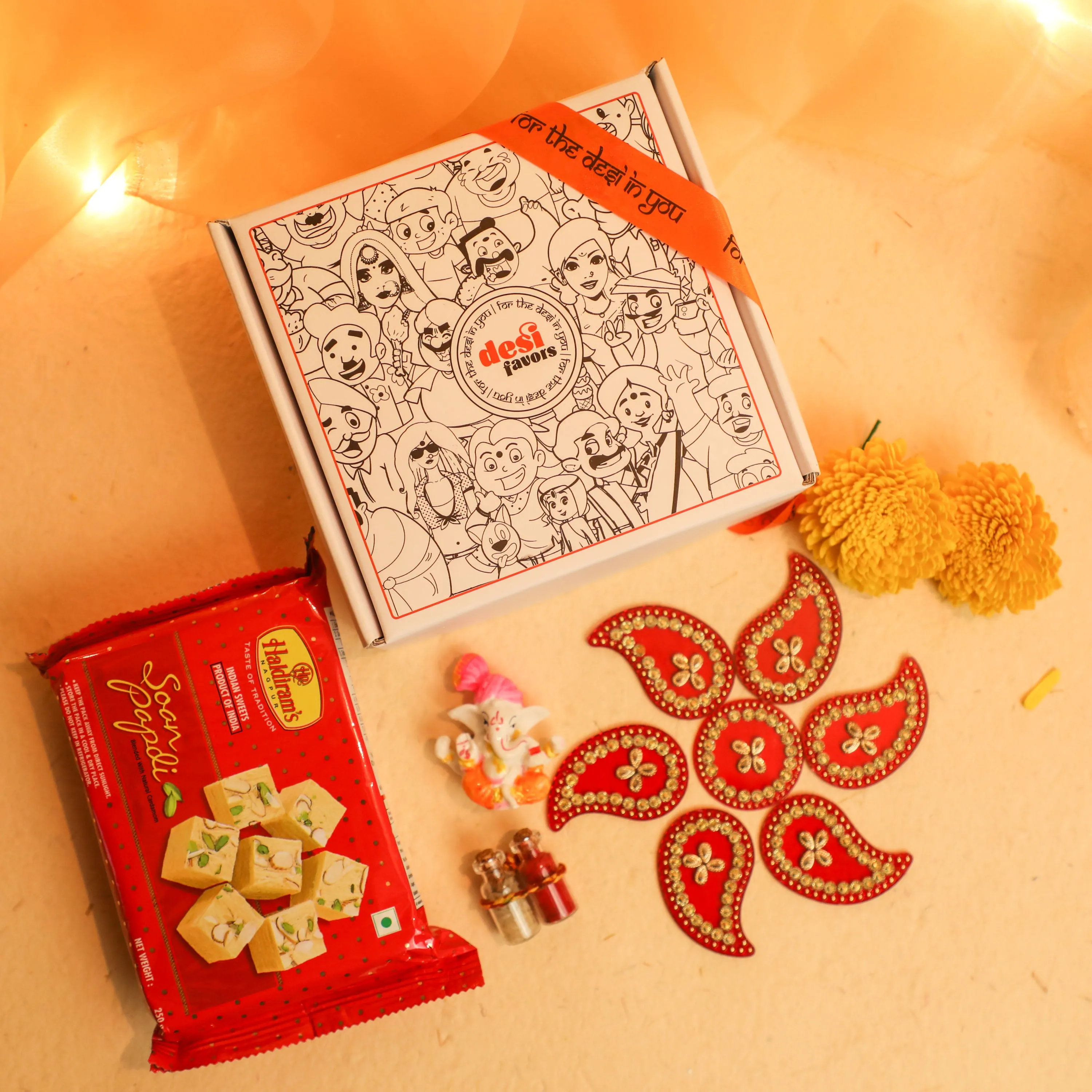 Soan Papdi Diwali Gift Box