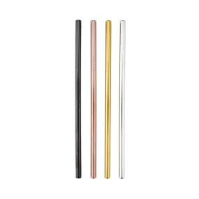 Straws 4pk Aurora Assorted