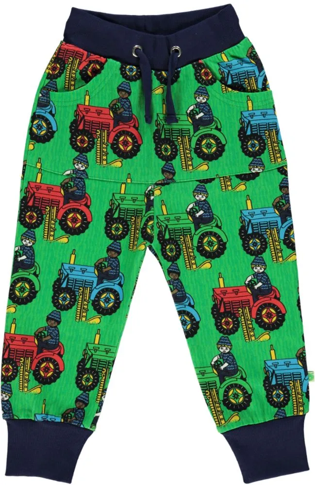 Sweatpants with Kangaroo Pocket, Tractor