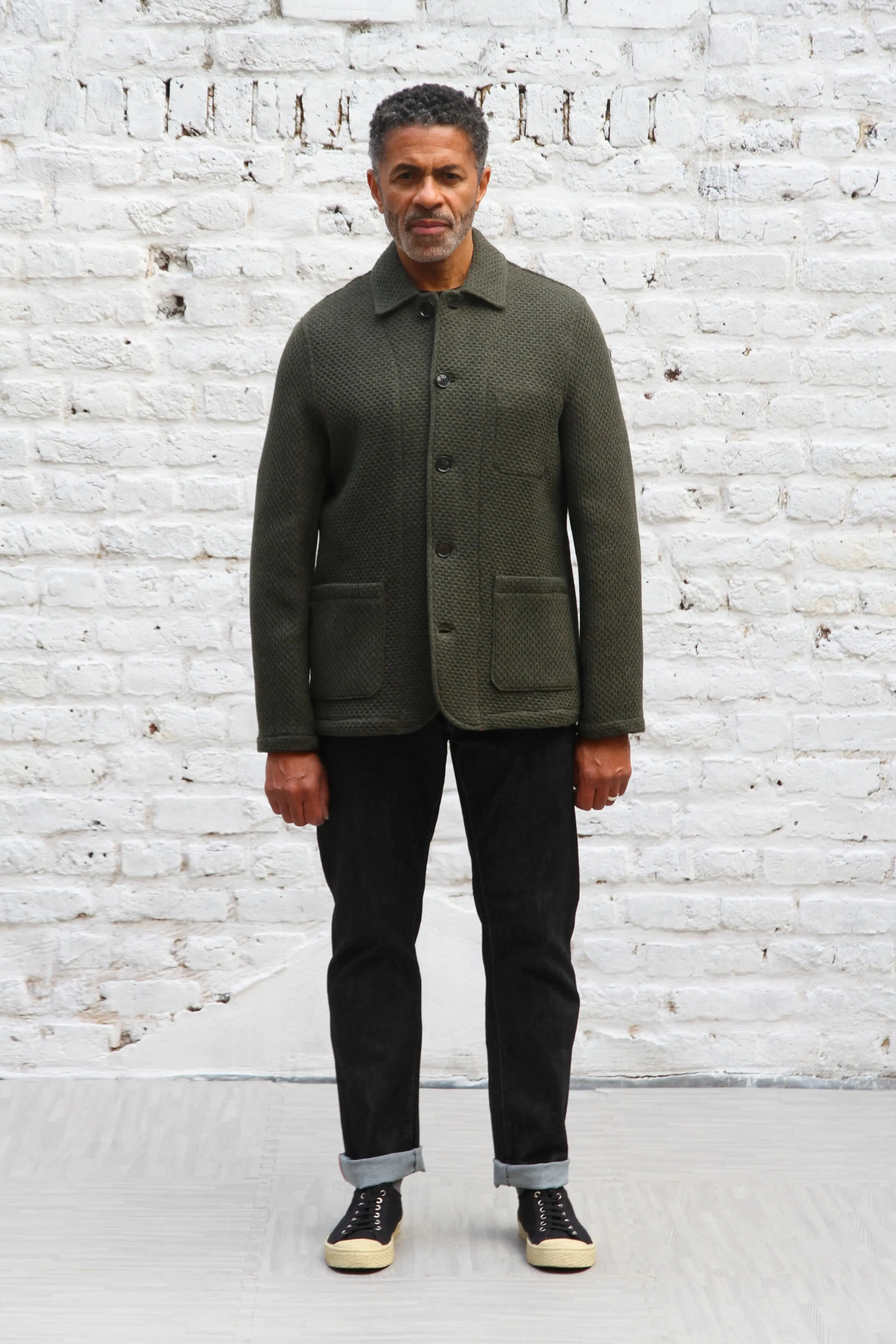 Thatcher Jacket - Olive Nebula