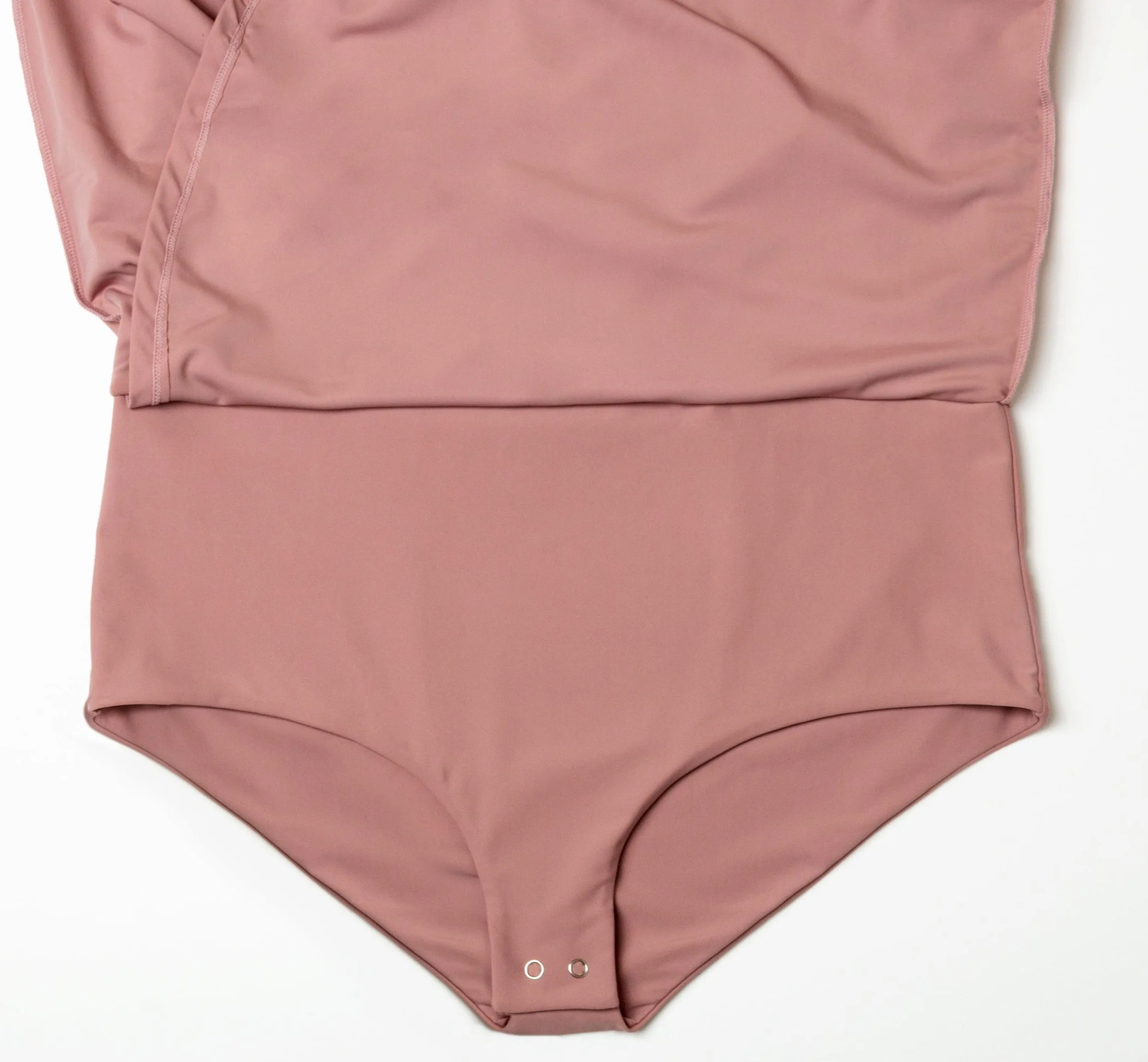 The Performance Modest Swim Top - Pretty In Pink