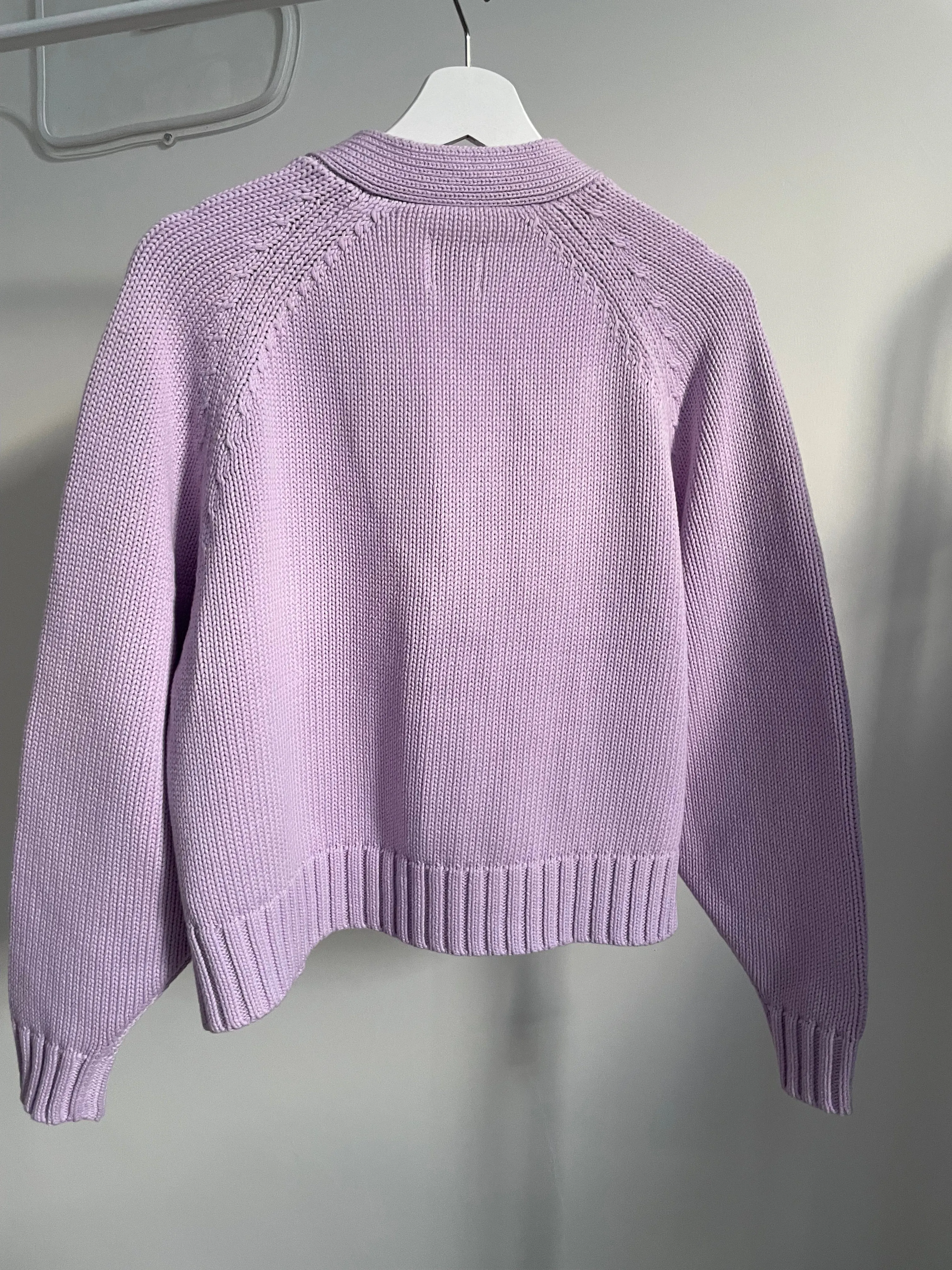 The Staple Cardigan - Parma Violet