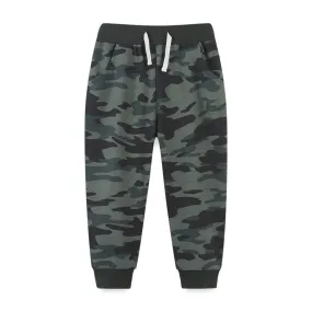 Toddler/Kid Boy's Camouflage Sweatpants (3 Colors)