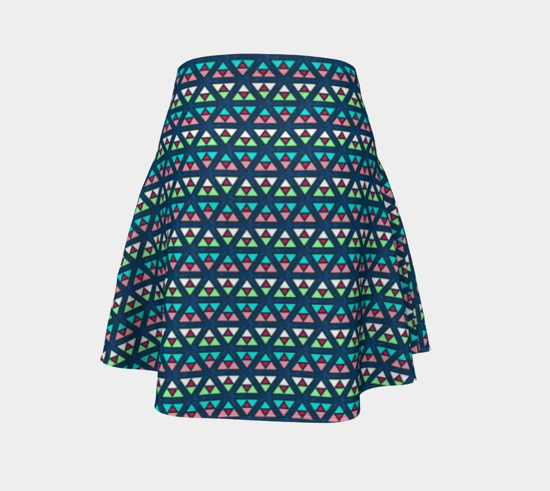 Tri Angel Flare Skirt