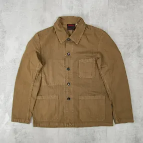 Vetra Heringbone Workwear Jacket Style 5 - Olive