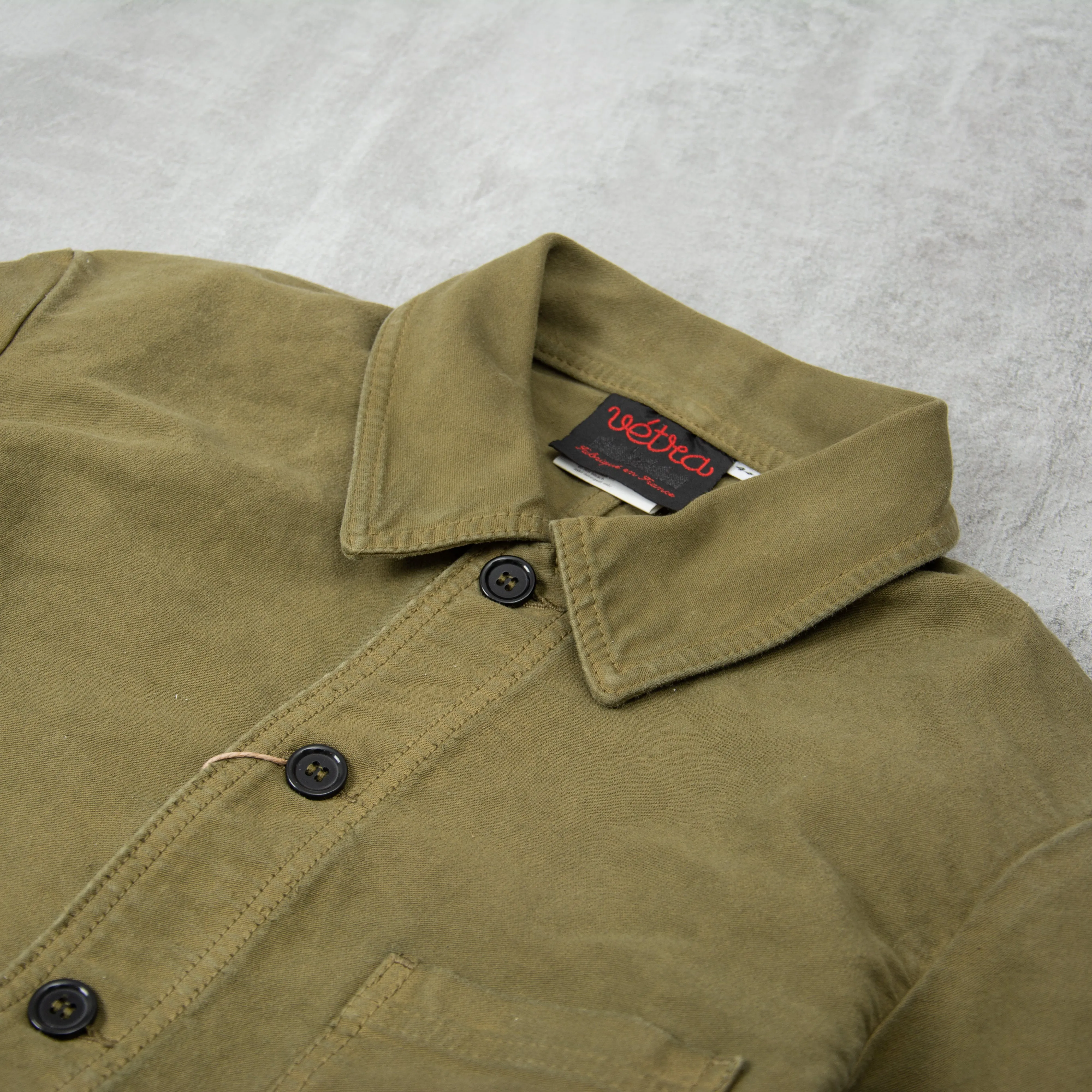 Vetra Moleskin Workwear Jacket 5C  - Olive