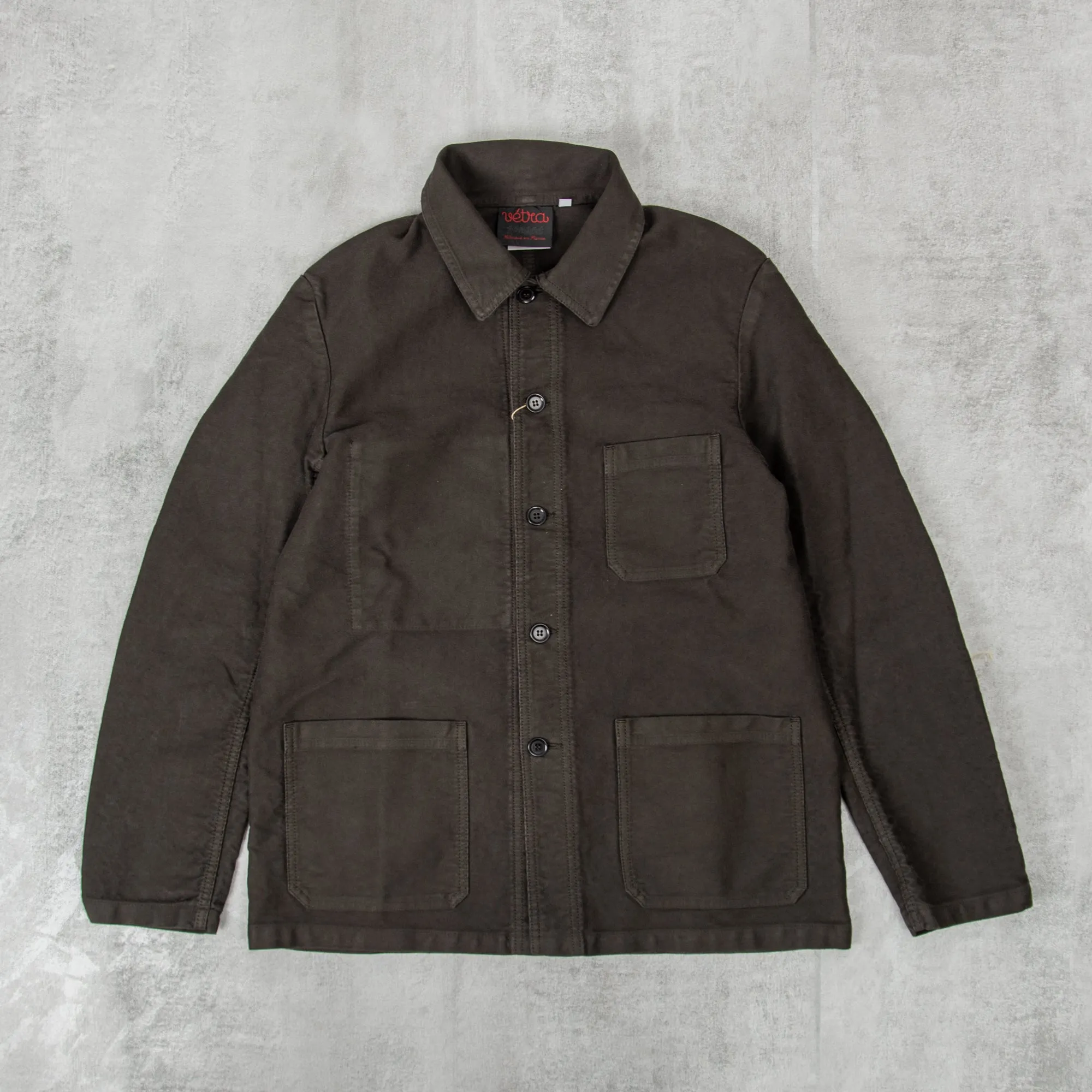 Vetra Moleskin Workwear Jacket 5C  - Truffle