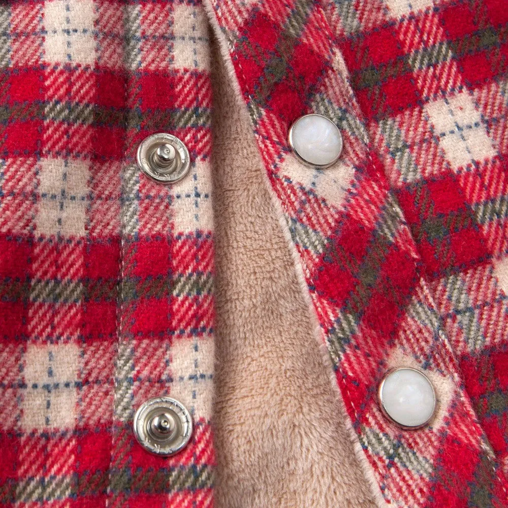 Walter Tartan Sherpa Lined Shirt Jacket