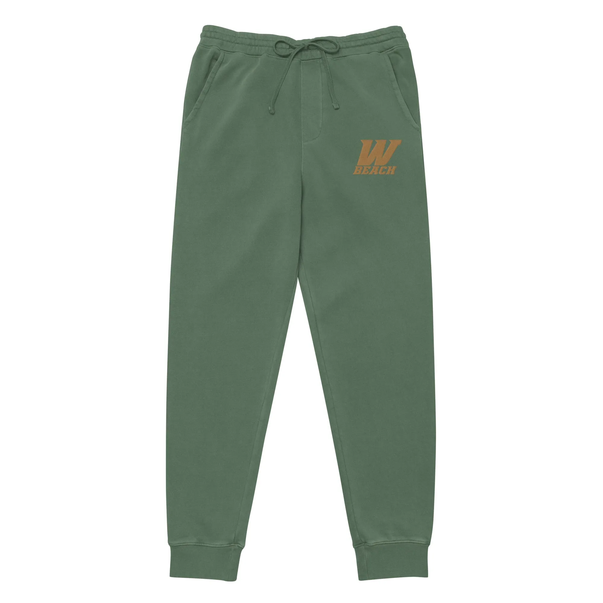 Webber Beach Embroidered Pigment-Dyed Sweatpants