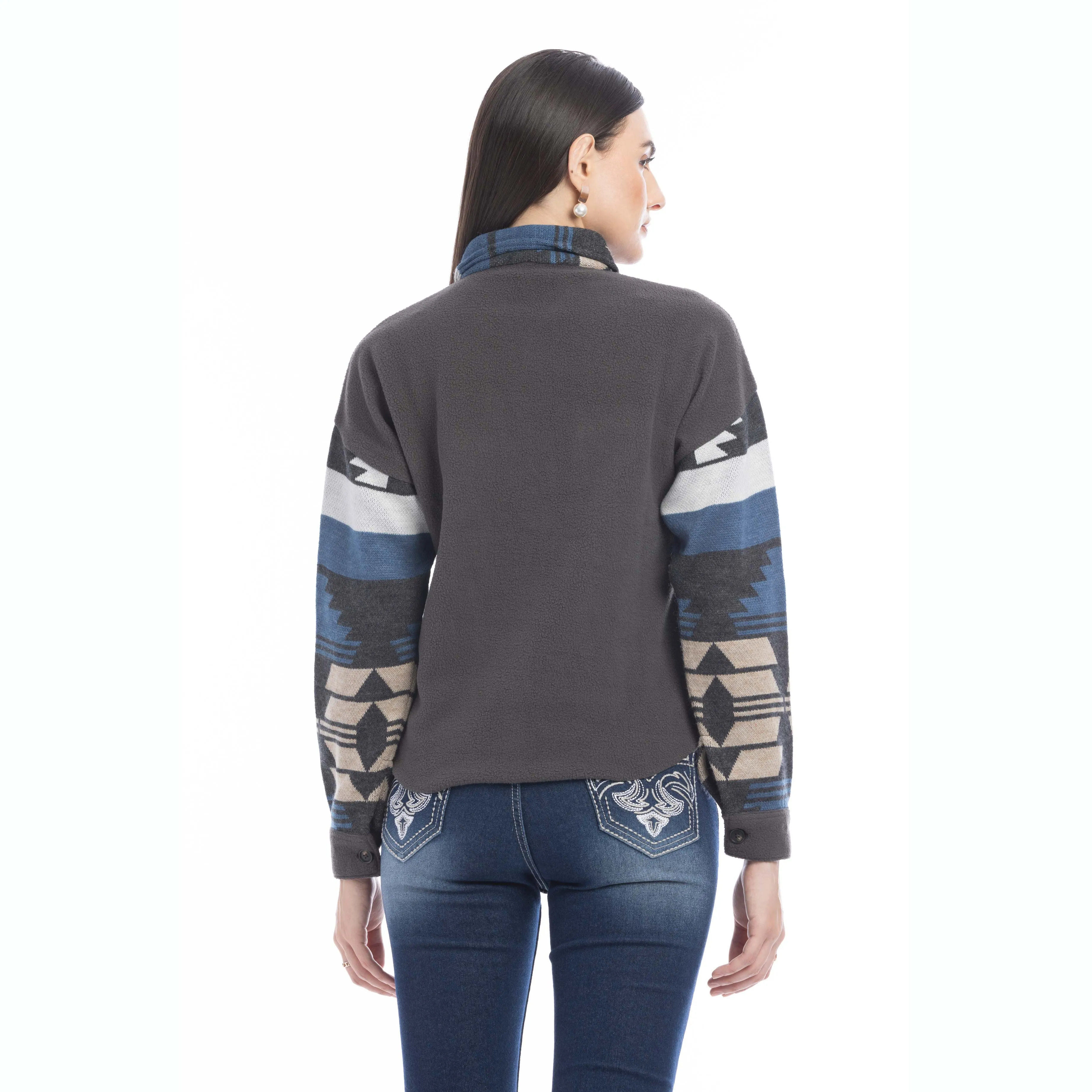 Willa Dessert Winds Shacket Sweater