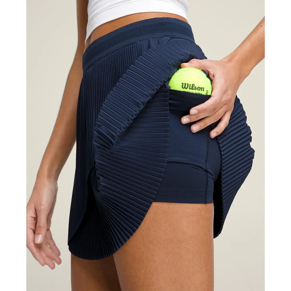 Wilson Women's Wrap It Up Tennis Skirt - Classic Navy