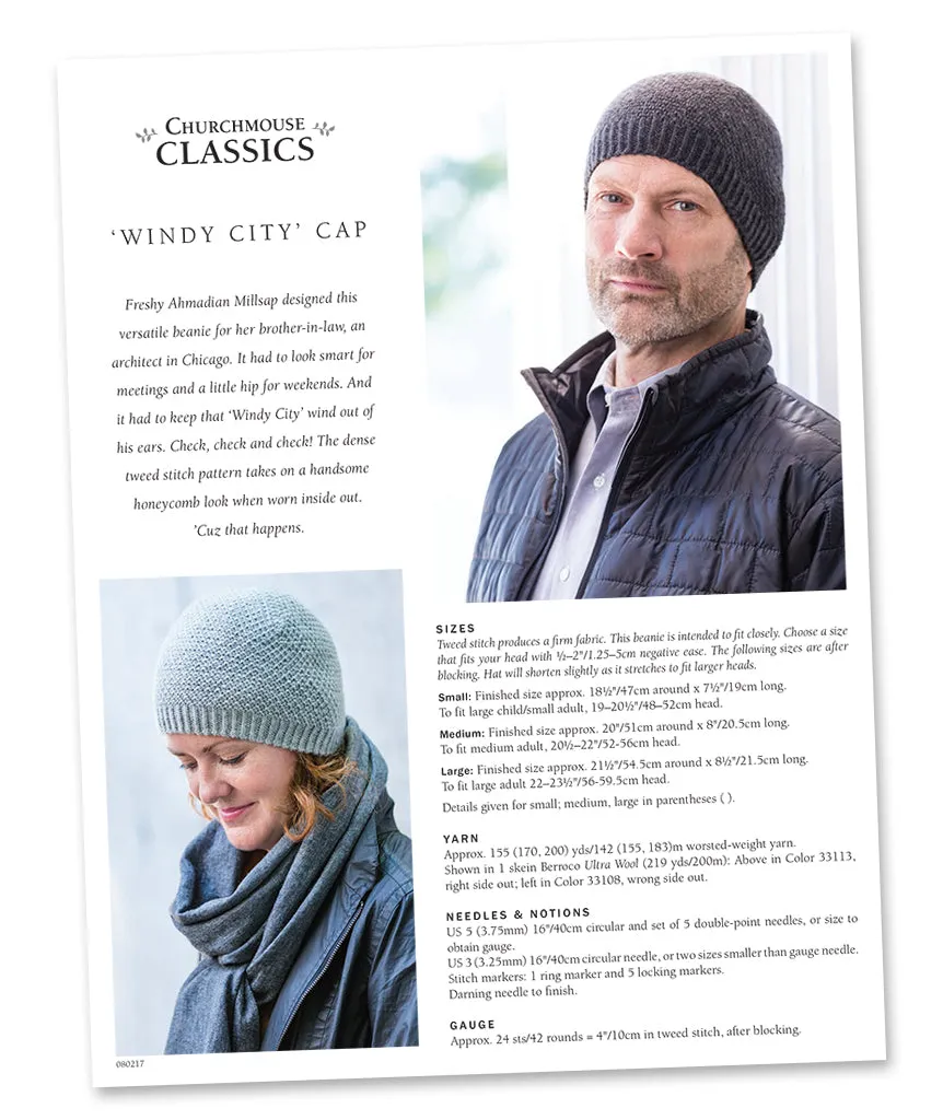 Windy City Cap Pattern