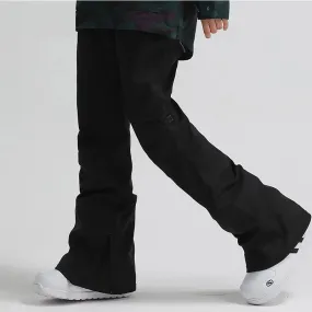 Women's Adjustable Ski Snow Pants Slim Fit Trousers