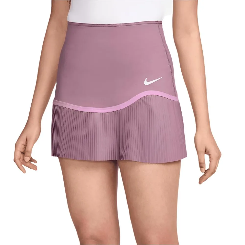 Women`s Court Dri-FIT Advantage Pleated Tennis Skort Plum Dust