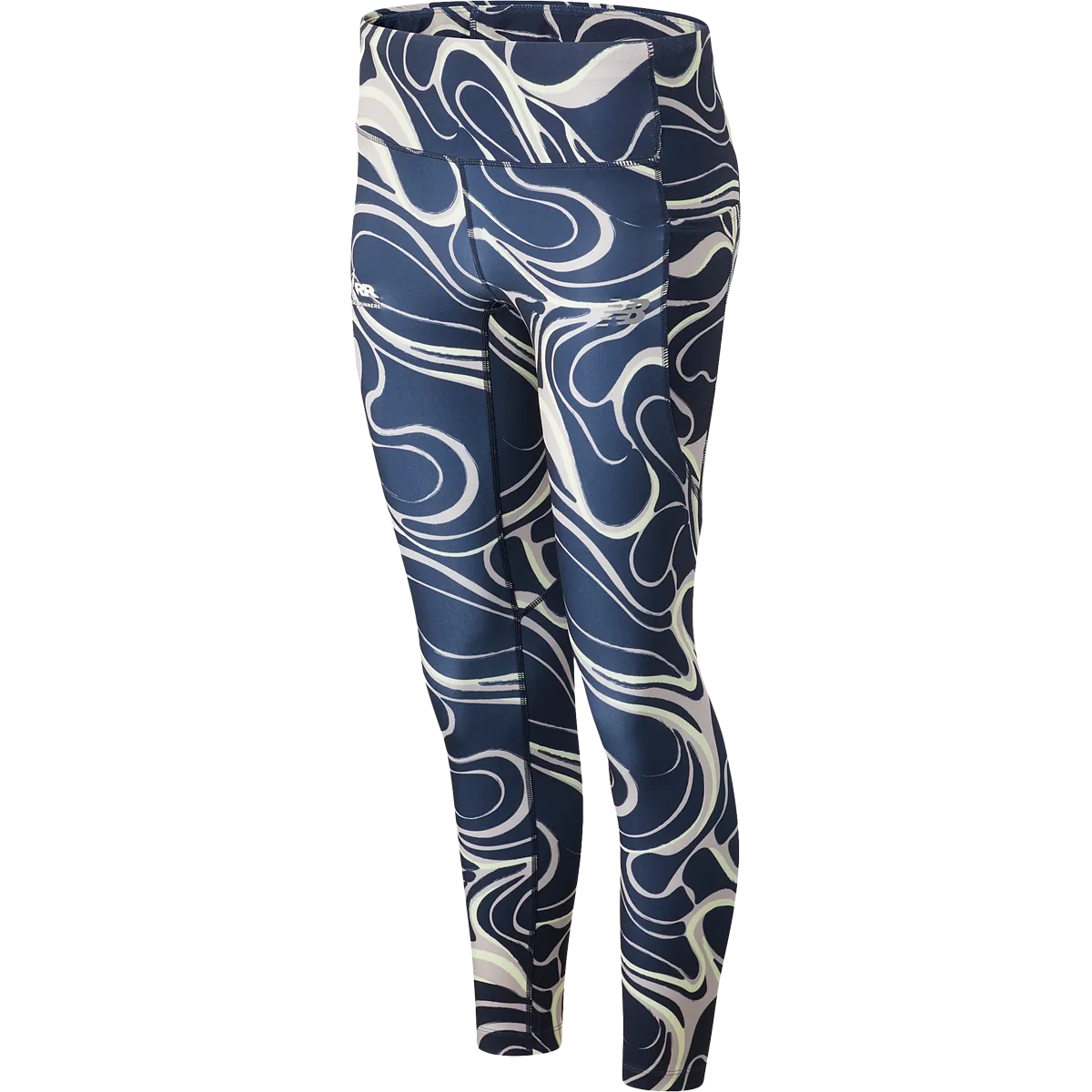 Women's Printed Impact Run Crop