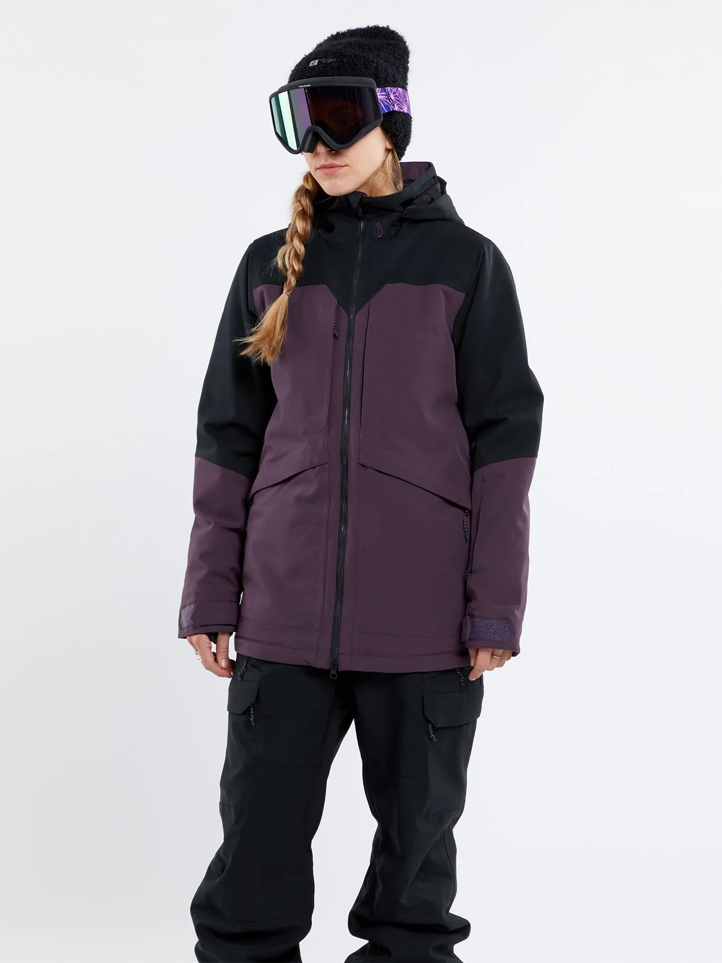 Womens Shelter 3D Stretch Jacket - Blackberry