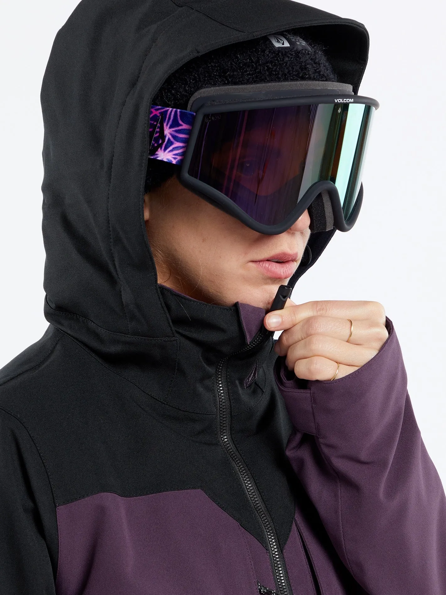 Womens Shelter 3D Stretch Jacket - Blackberry