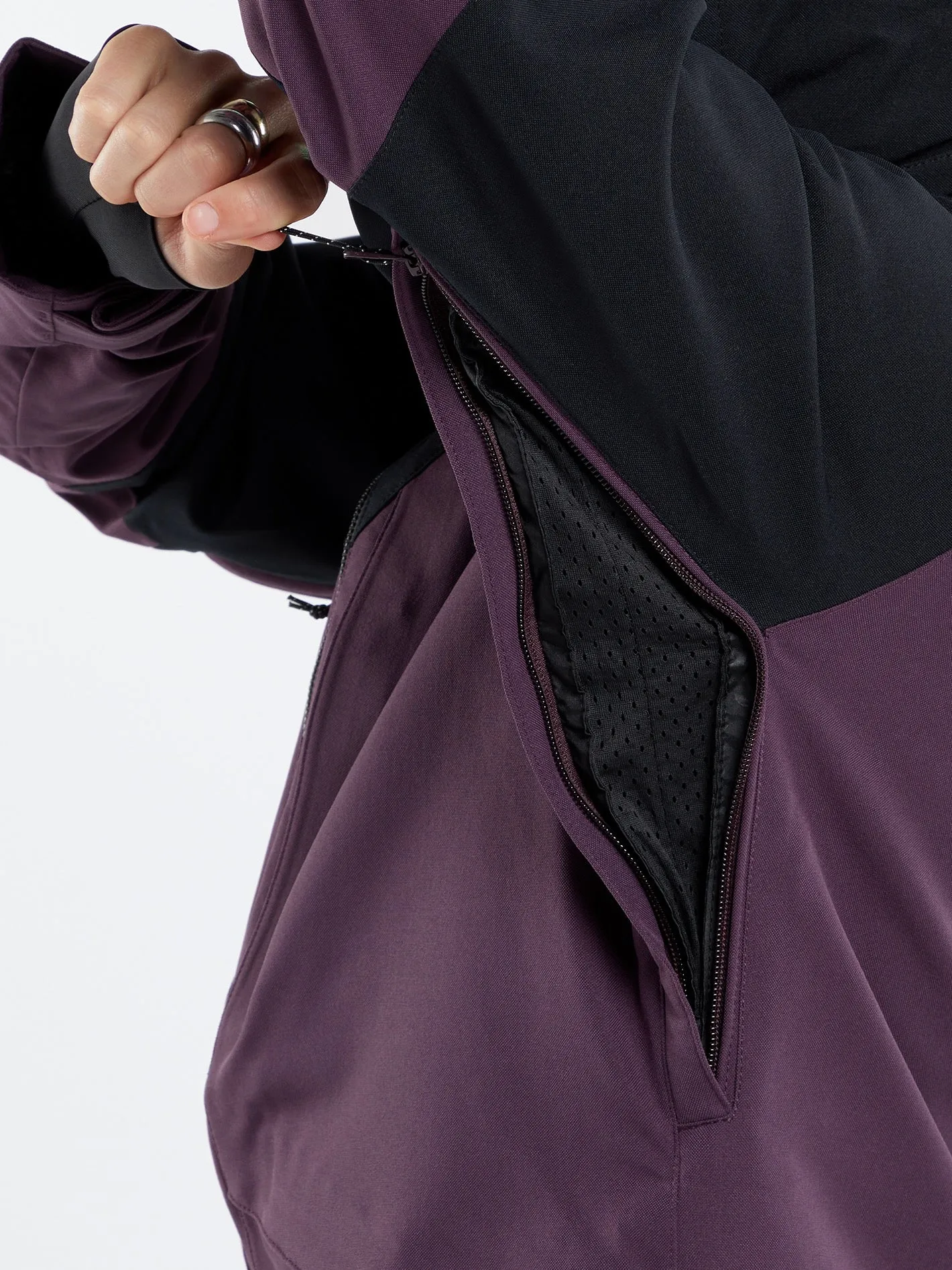 Womens Shelter 3D Stretch Jacket - Blackberry