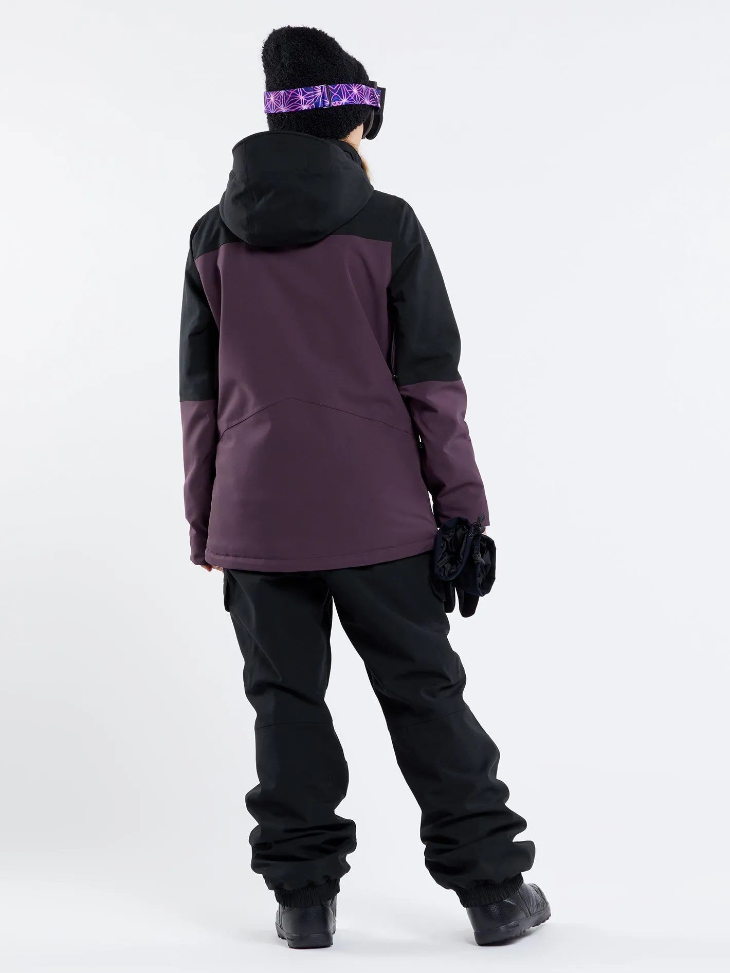 Womens Shelter 3D Stretch Jacket - Blackberry