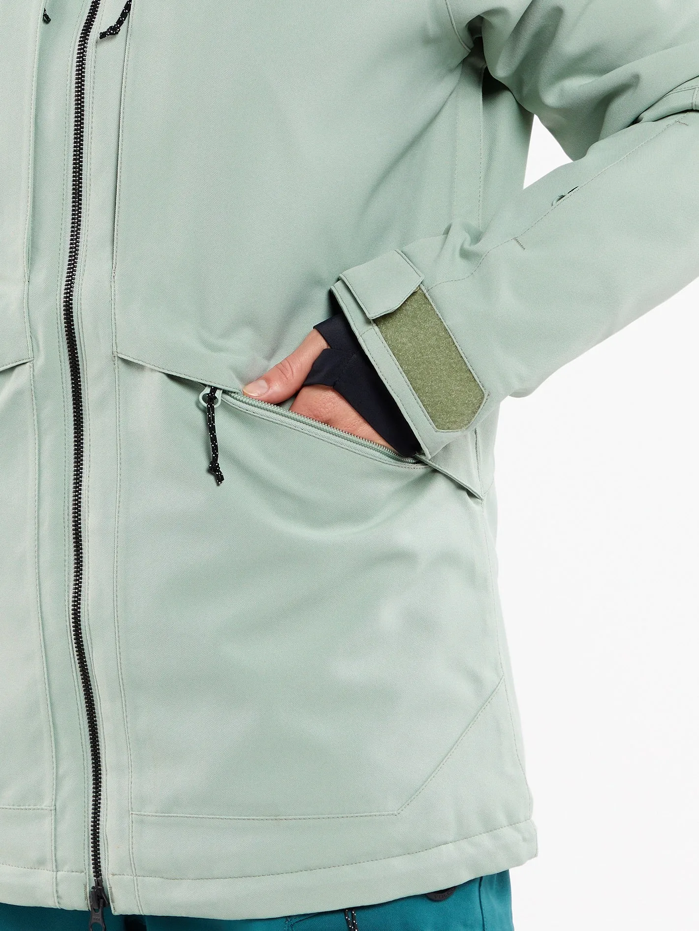 Womens Shelter 3D Stretch Jacket - Sage Frost