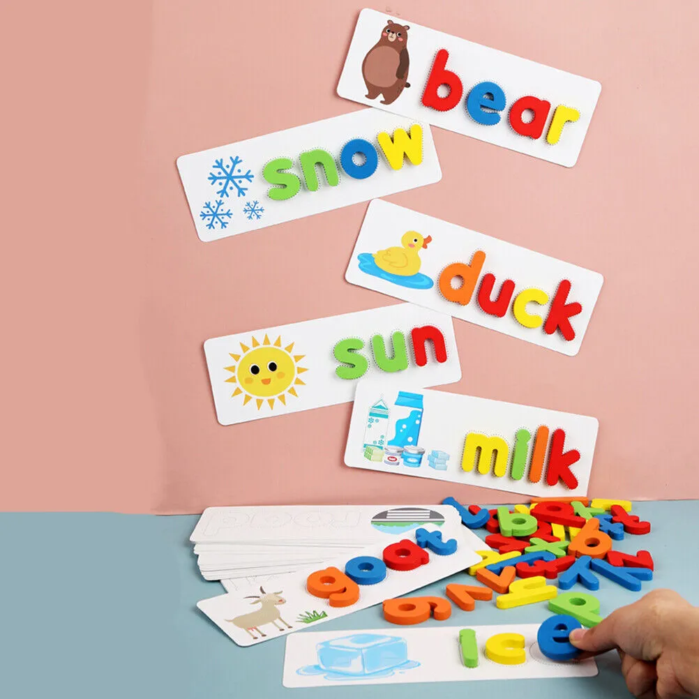 Wooden Spelling Game