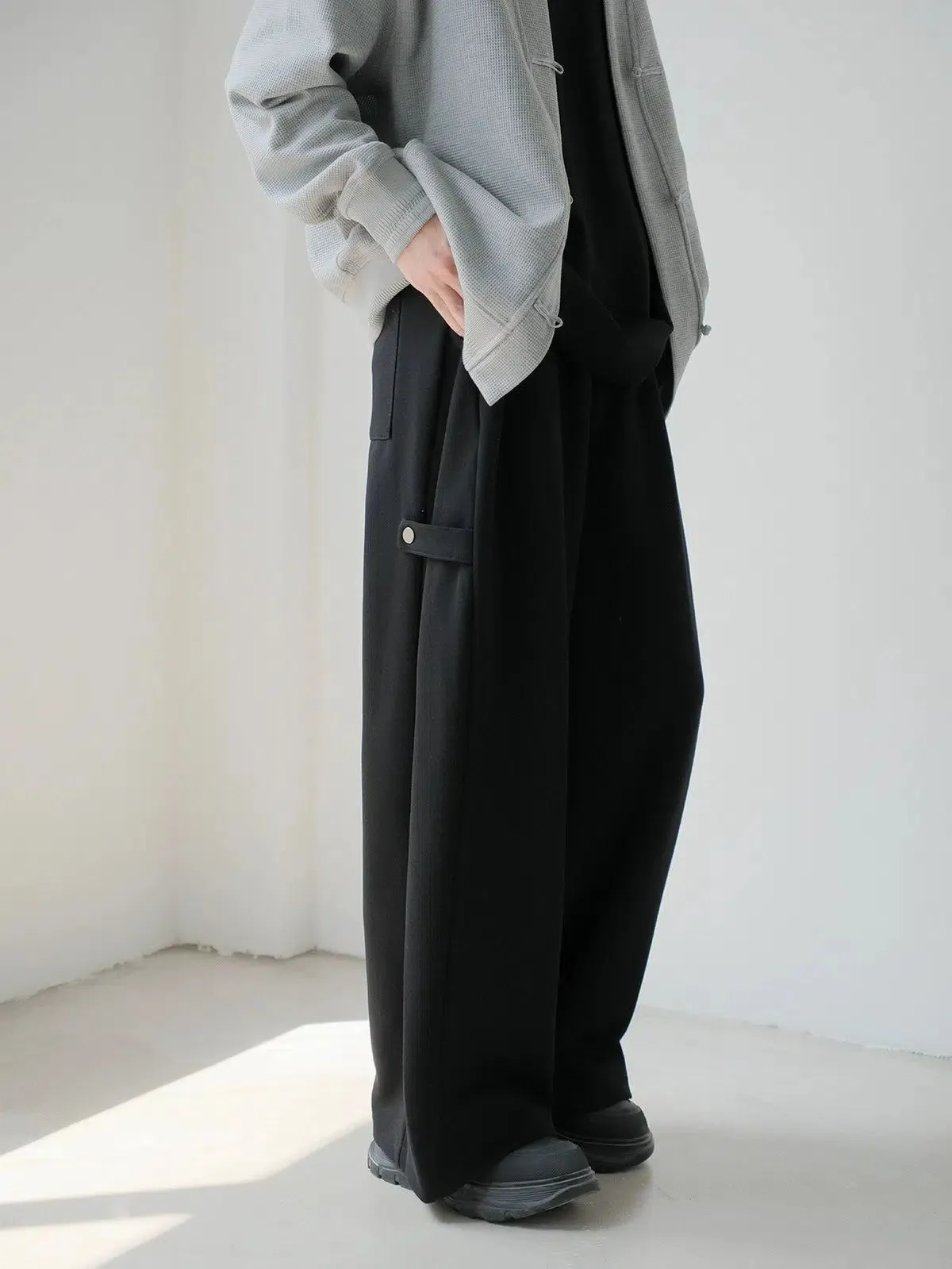 Zhou Heavy Pocket Wide Sweatpants