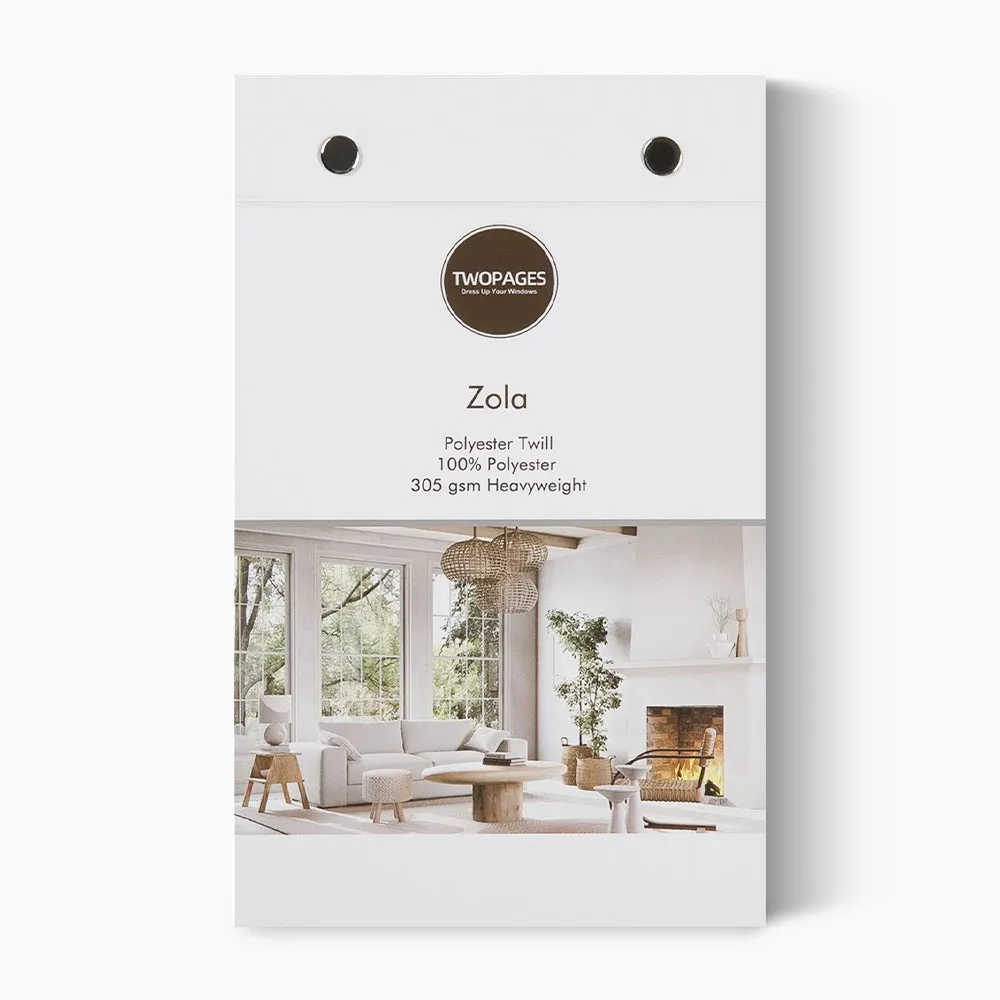 Zola Heavyweight Polyester Booklet 8 Colors